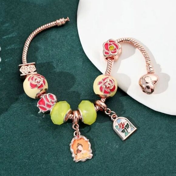 Beauty & the Beast Charm Bracelet - Picture 3 of 5
